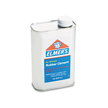 Elmer's® Rubber Cement, 32 Oz, Dries Clear freeshipping - TVN Wholesale